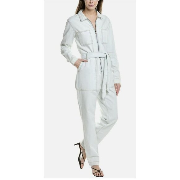 One Teaspoon Angel Claudia Overall Denim Jean Jumpsuit Small NWT - Picture 2 of 10